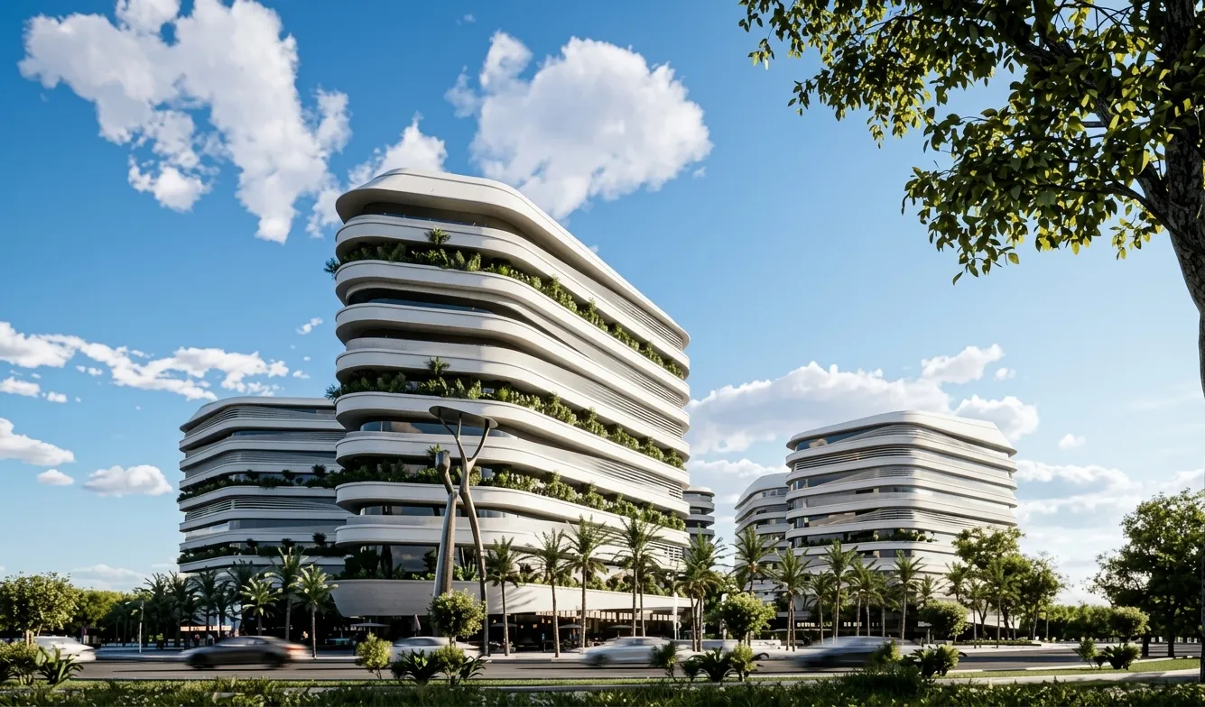 Retail for sale in The Five in New Capital City of 48 m² with 0 bedrooms