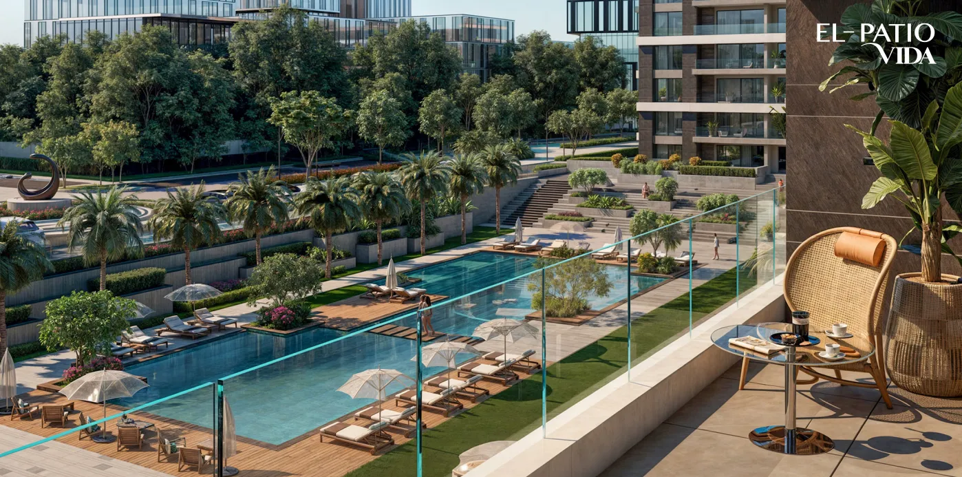 Penthouse for sale in Patio Vida in 6th settlement of 176 m² with 3 bedrooms