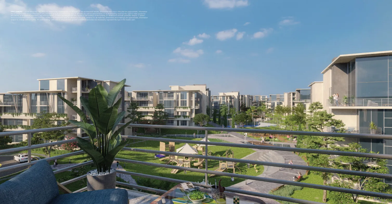 Apartment for sale in Leaves in 6th of October City of 175 m² with 3 bedrooms