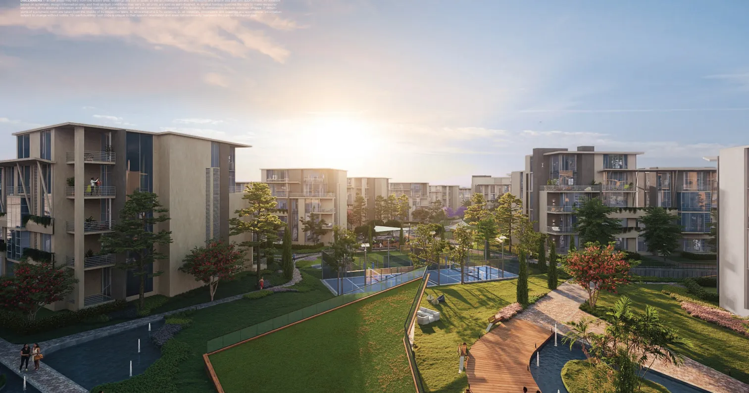 Apartment for sale in Leaves in 6th of October City of 175 m² with 3 bedrooms
