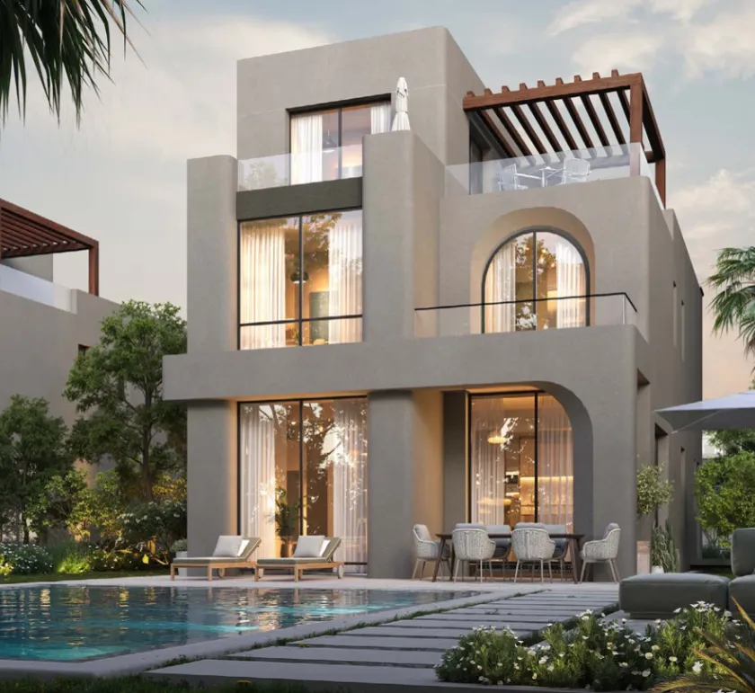 Family House for sale in 97 Hills in New Cairo of 249 m² with 4 bedrooms