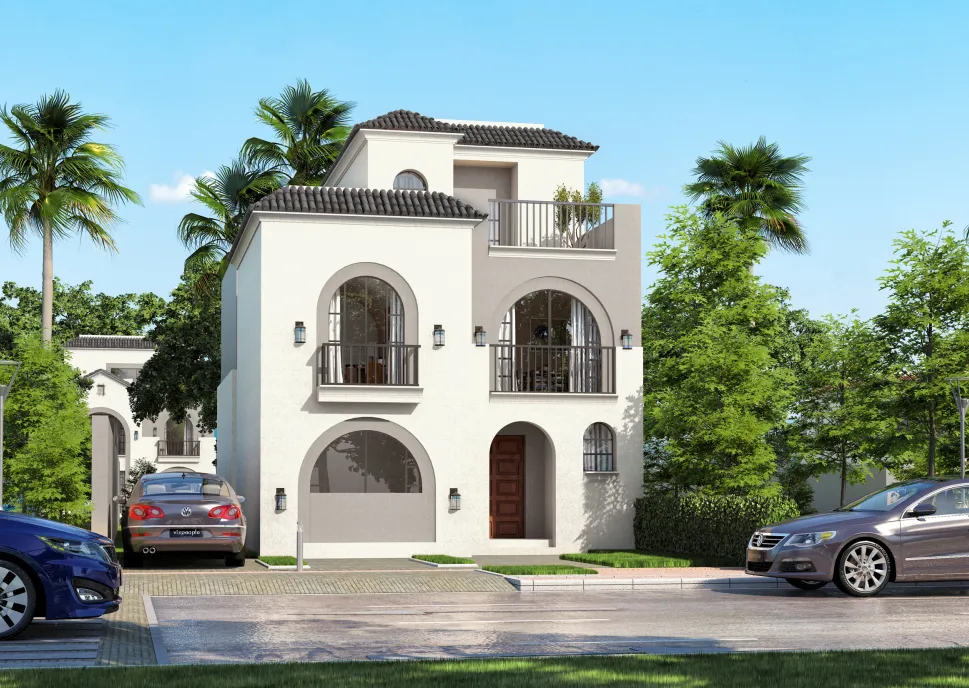 Villa for sale in Sarai in New Cairo of 237 m² with 3 bedrooms