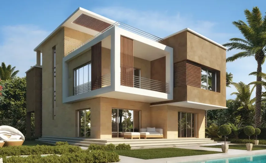 Villa for sale in Sarai in New Cairo of 237 m² with 3 bedrooms