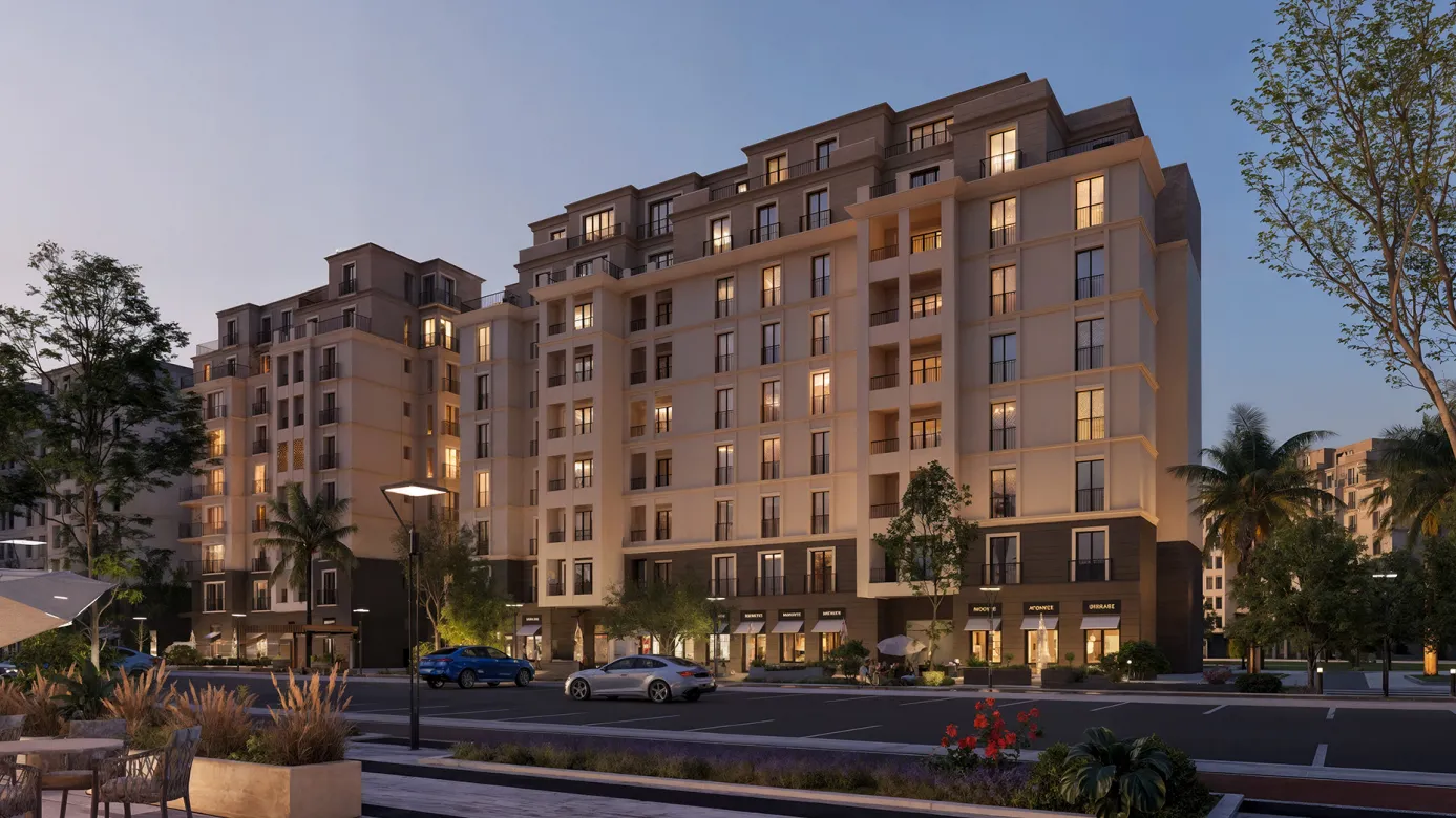 Apartment for sale in Hyde Park in New Cairo of 145 m² with 2 bedrooms
