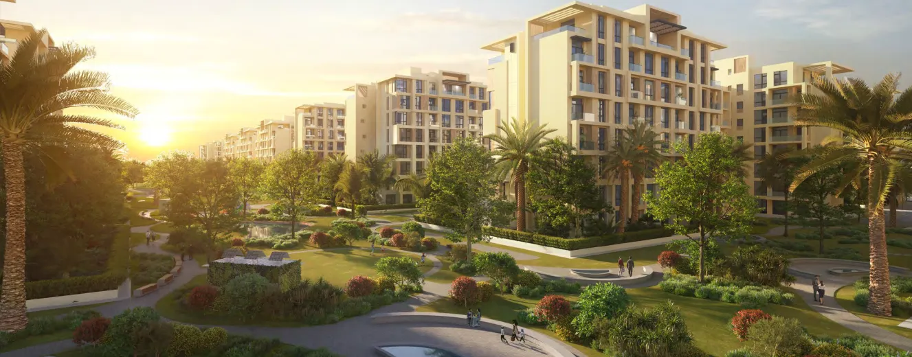 Apartment for sale in City Gate in New Cairo of 107 m² with 2 bedrooms