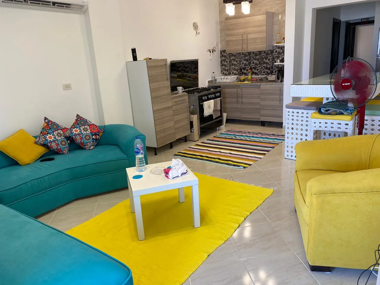 Chalet for sale in Emirates Heights in Ras El Hekma of 100 m² with 2 bedrooms