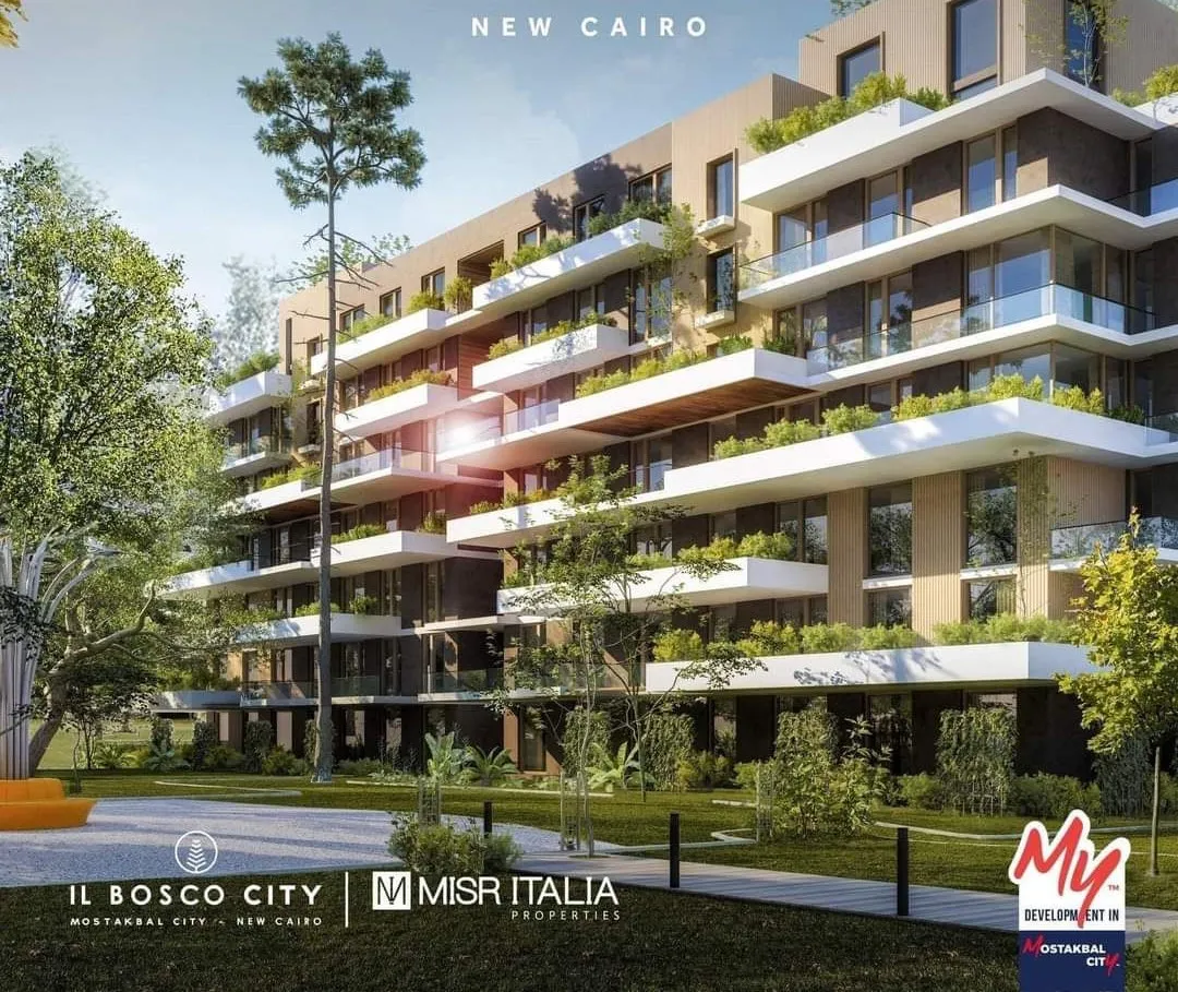 Apartment for sale in Il Bosco City in Mostakbal City of 112 m² with 2 bedrooms