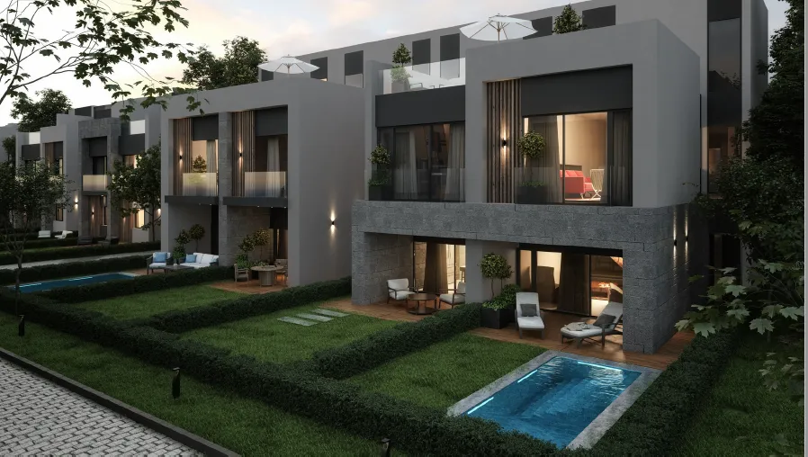 Townhouse for sale in Rare in Mostakbal City of 166 m² with 3 bedrooms