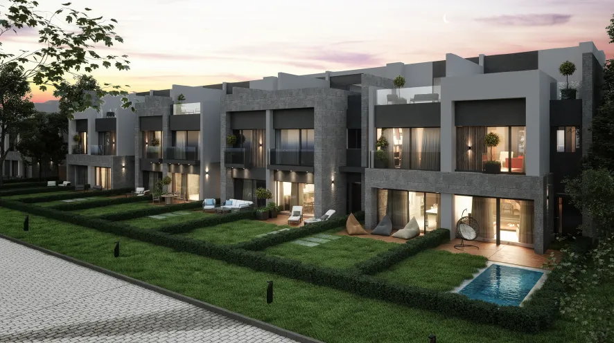 Townhouse for sale in Rare in Mostakbal City of 166 m² with 3 bedrooms
