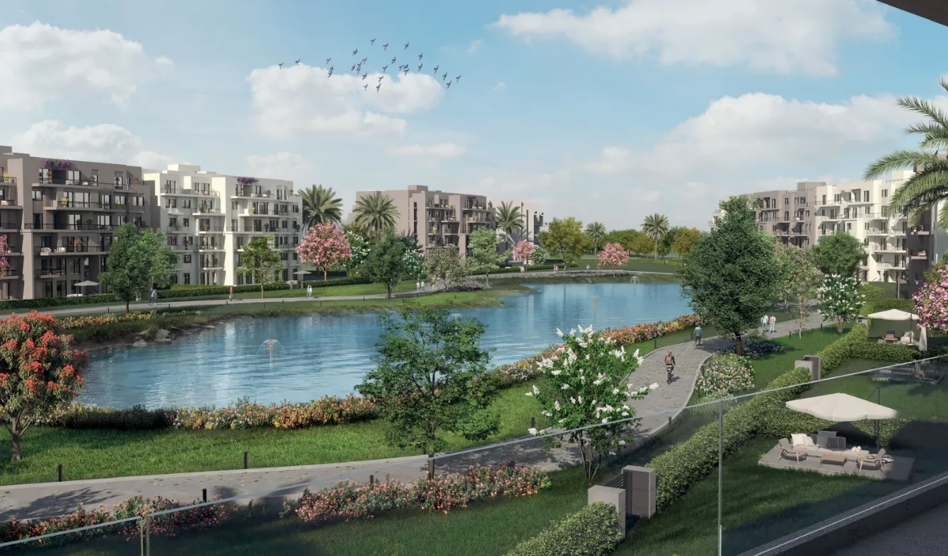 Apartment for sale in O West Orascom in October Gardens of 153 m² with 3 bedrooms