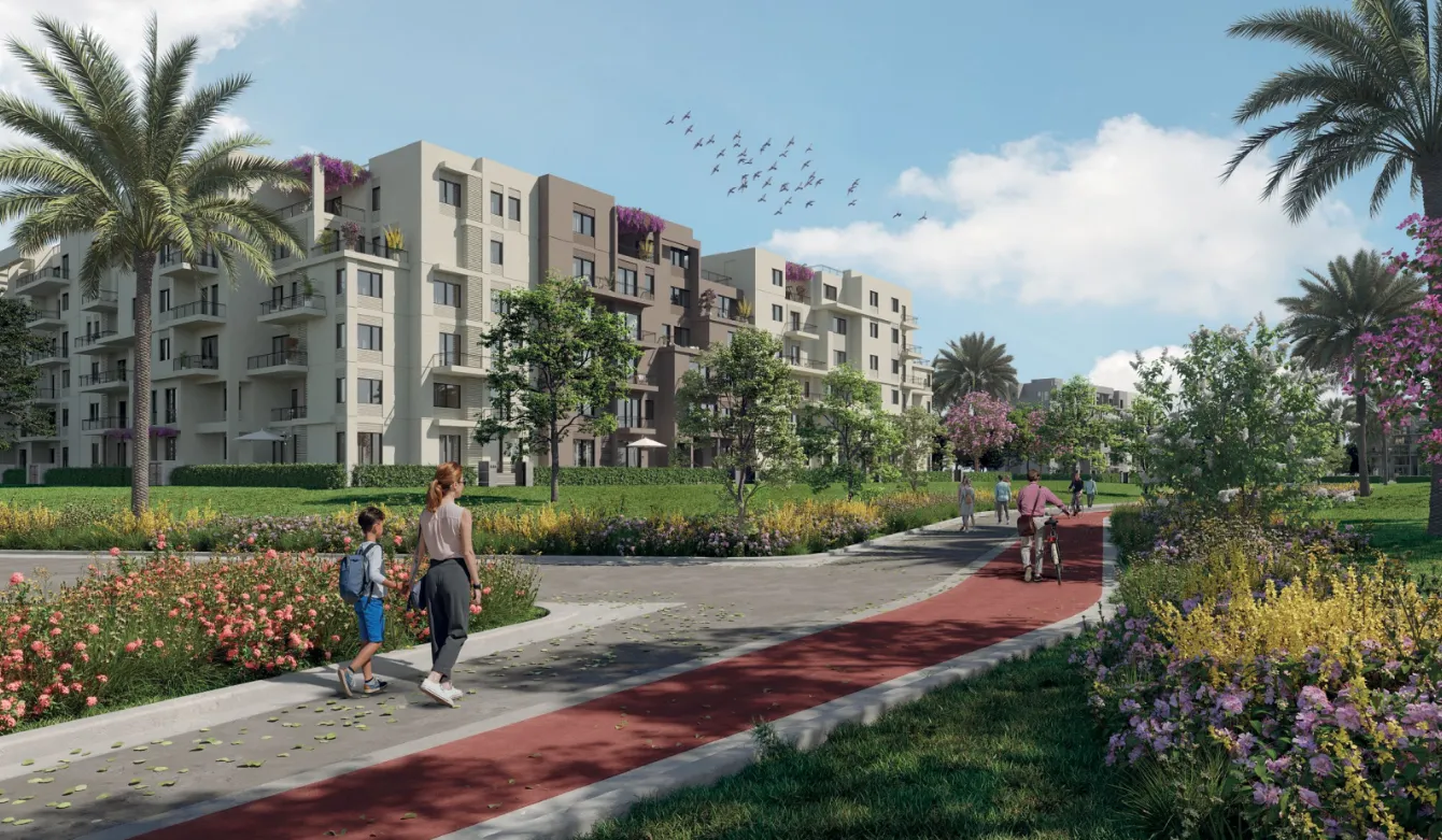Apartment for sale in O West Orascom in October Gardens of 153 m² with 3 bedrooms