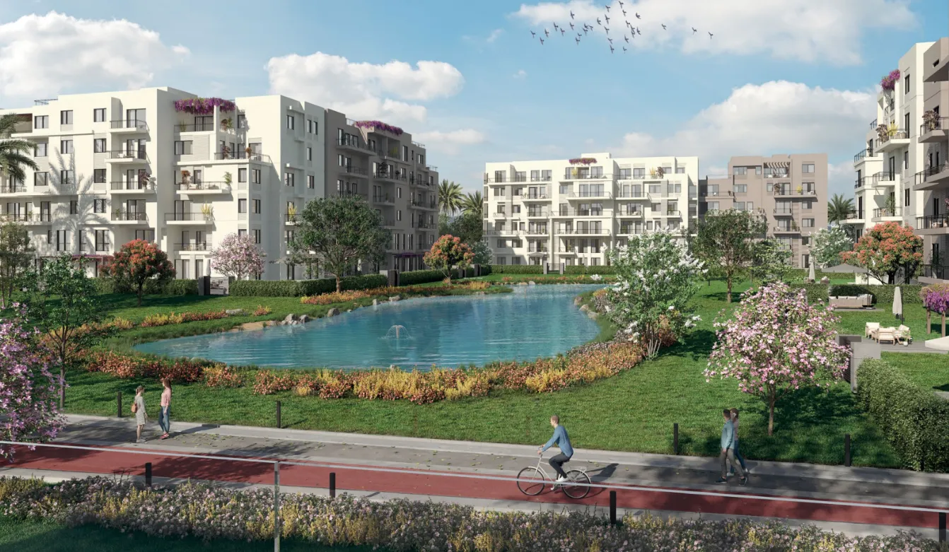 Apartment for sale in O West Orascom in October Gardens of 153 m² with 3 bedrooms