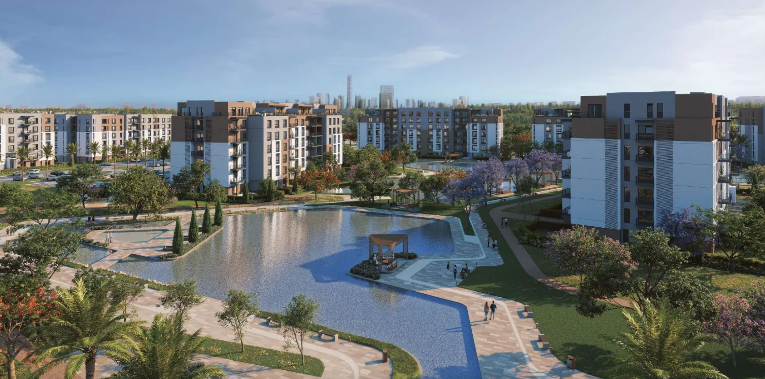 Apartment for sale in HAPTown in Mostakbal City of 145 m² with 2 bedrooms
