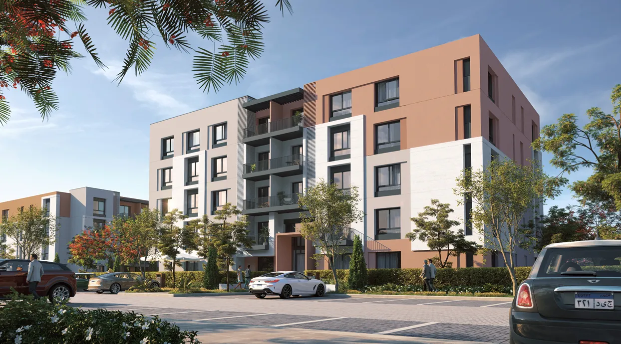 Apartment for sale in HAPTown in Mostakbal City of 145 m² with 2 bedrooms