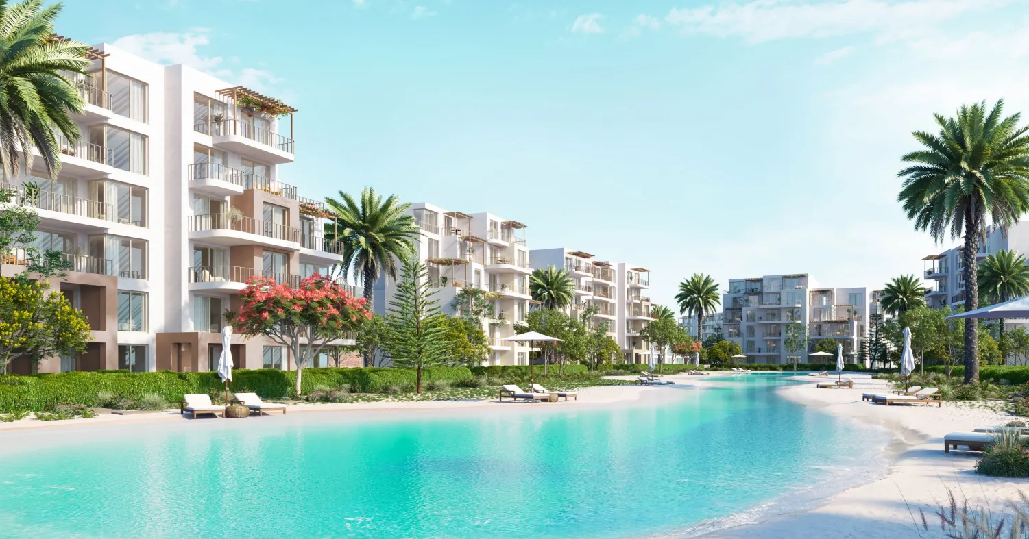 Chalet for sale in Hyde Park North - Seashore in Ras El Hekma of 100 m² with 2 bedrooms