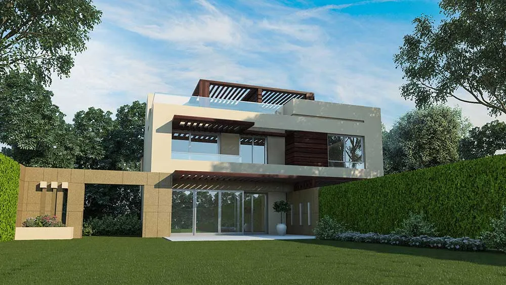 Villa for sale in UpVille  Wady El Nile in 6th of October City of 440 m² with 4 bedrooms