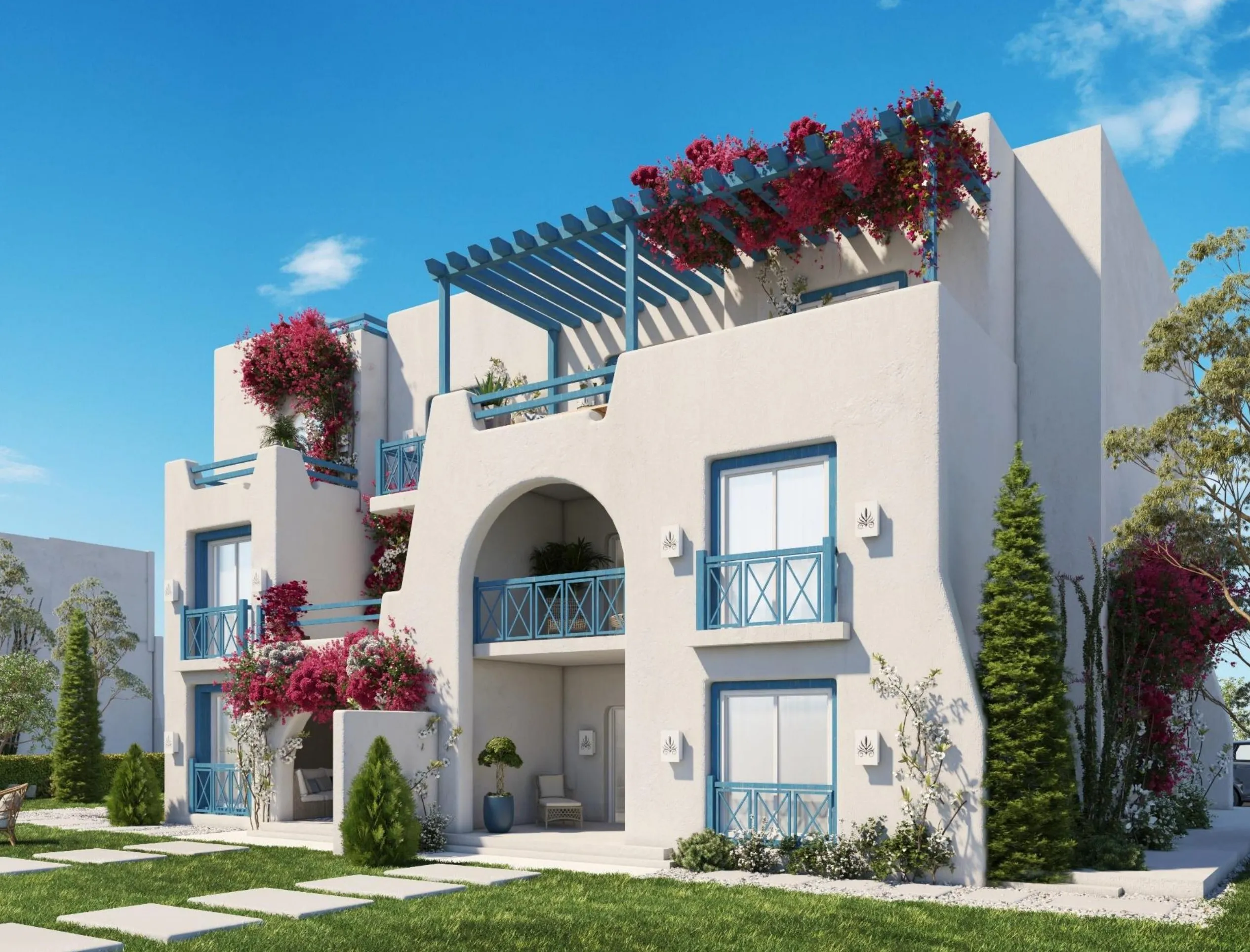 Twinhouse for sale in Mountain View Ras El Hekma in Ras El Hekma of 155 m² with 4 bedrooms
