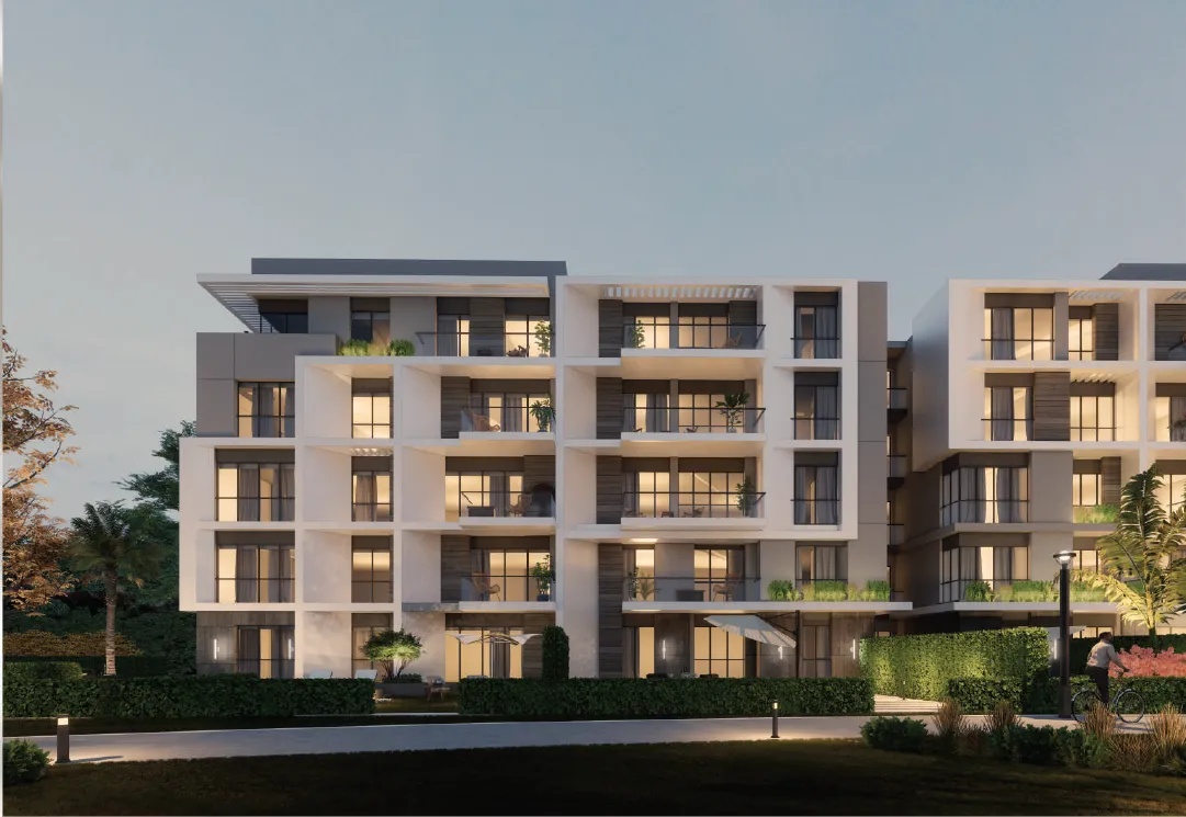 Apartment for sale in Terrace in El Sheikh Zayed of 154 m² with 3 bedrooms