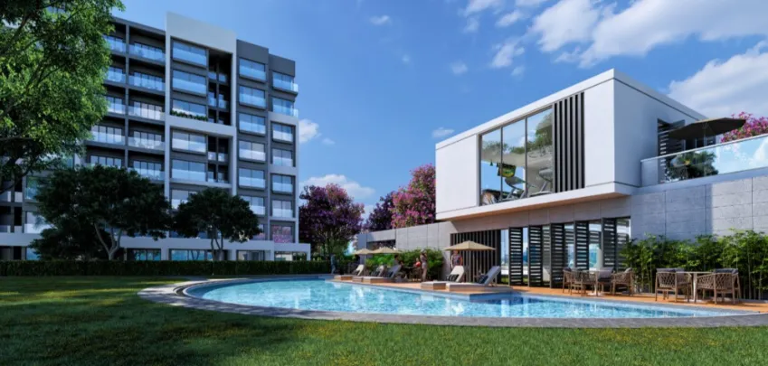 شقة للبيع في ريزيدنس 8 سكاي أبو ظبي في العاصمة الإدارية الجديدة بمساحة 190 م² تتكون من 3 غرف