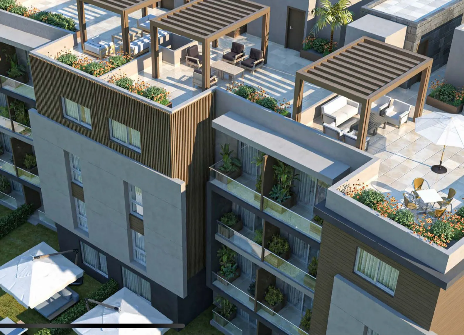 Apartment for sale in Acasa Mia in New Cairo of 255 m² with 3 bedrooms