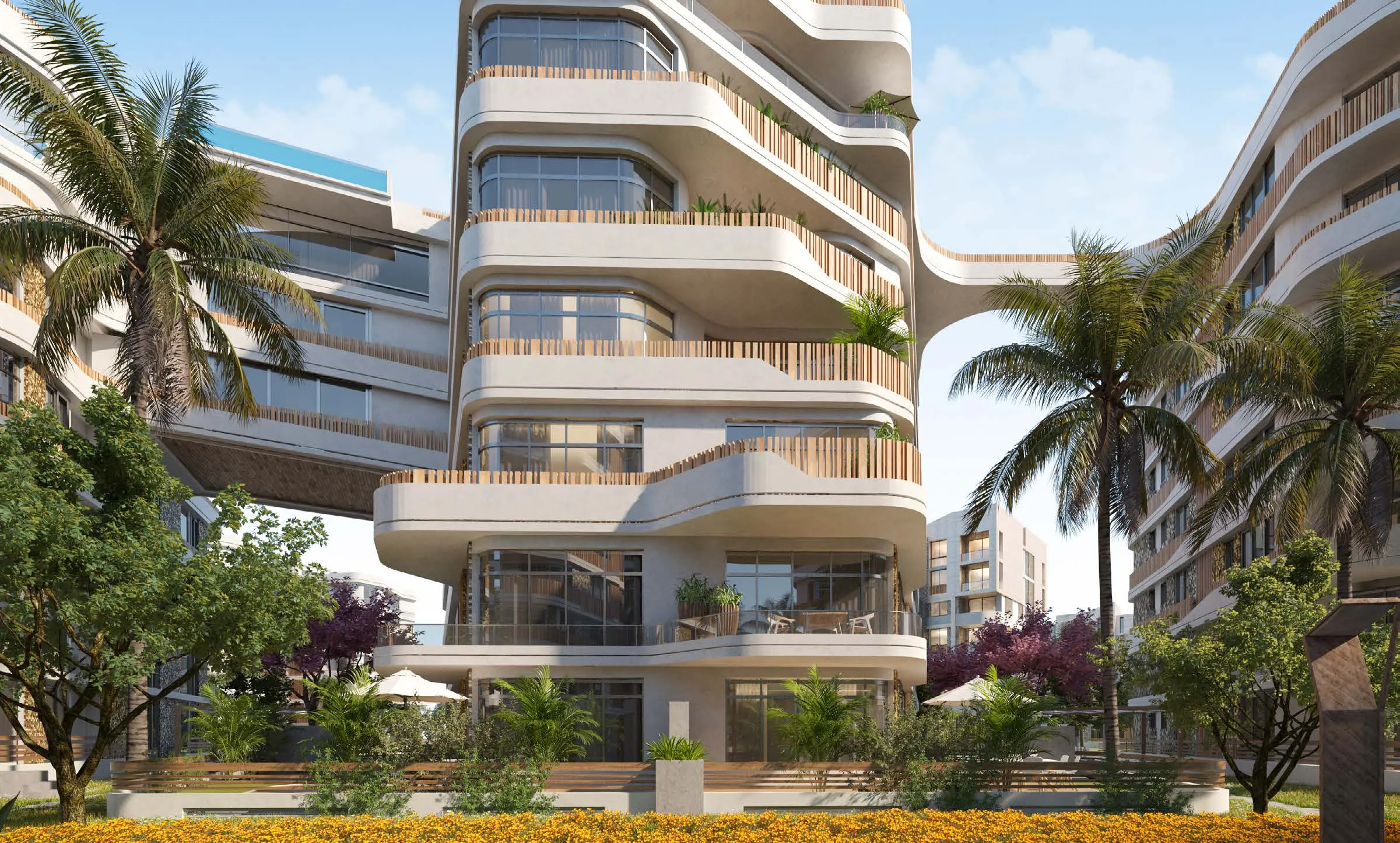 Apartment for sale in Bloomfields in Mostakbal City of 196 m² with 3 bedrooms