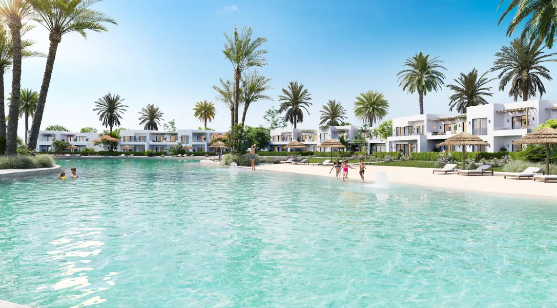 Chalet for sale in Hyde Park North - Seashore in Ras El Hekma of 124 m² with 3 bedrooms