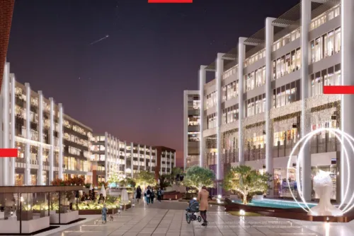 Office for sale in Three Sixty in New Cairo of 84 m² with 1 bedrooms