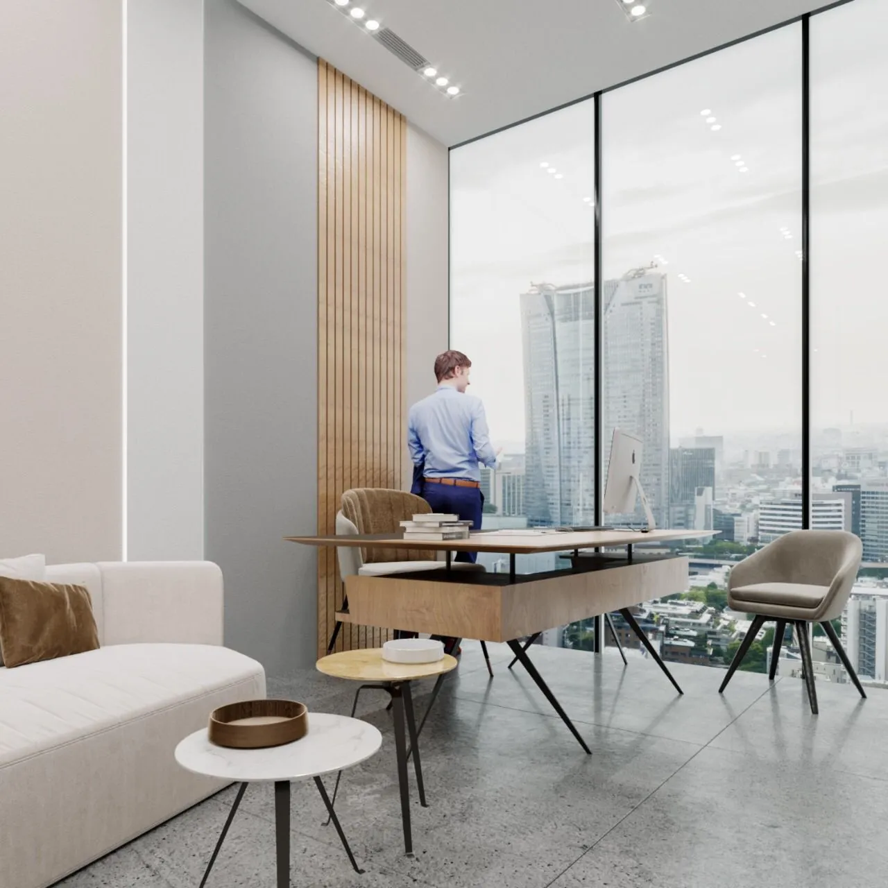 Office for sale in Pavo Tower in New Capital City of 28 m² with 1 bedrooms
