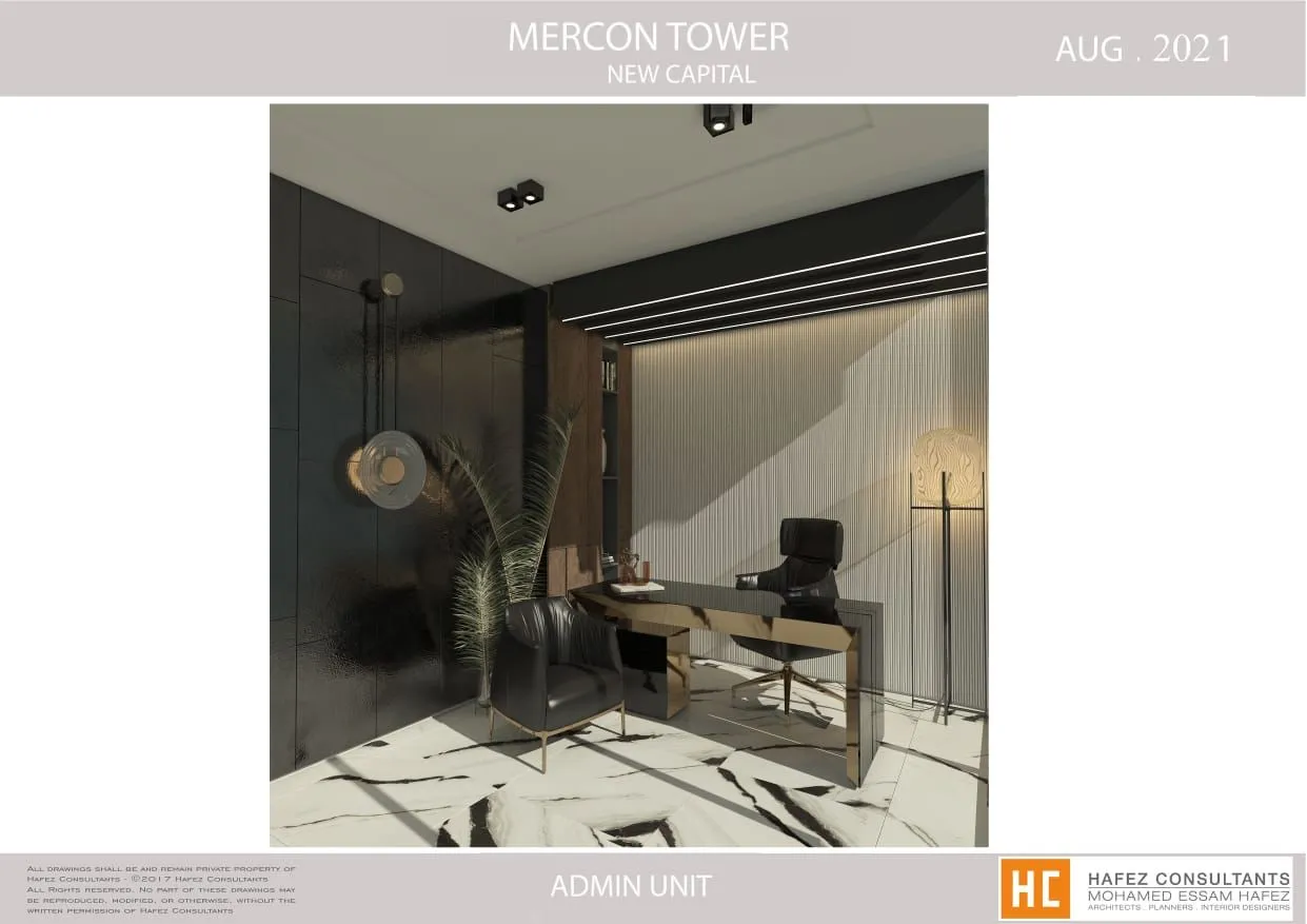 Office for sale in Pavo Tower in New Capital City of 28 m² with 1 bedrooms