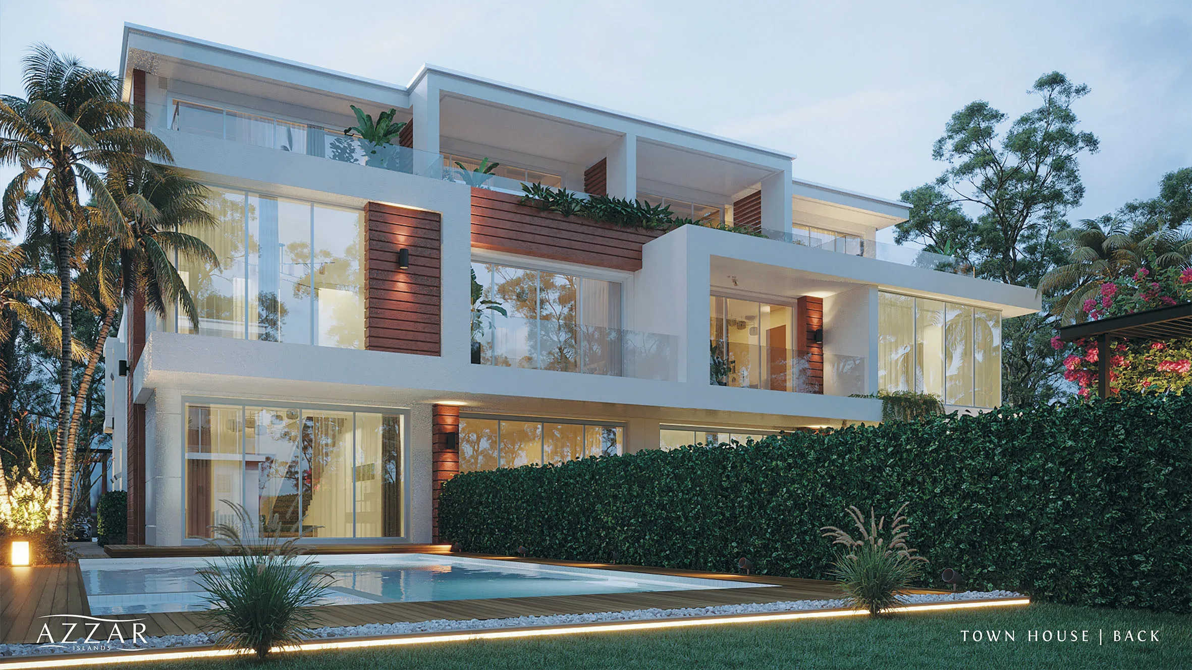 Townhouse for sale in Azzar Island in Ras El Hekma of 130 m² with 3 bedrooms