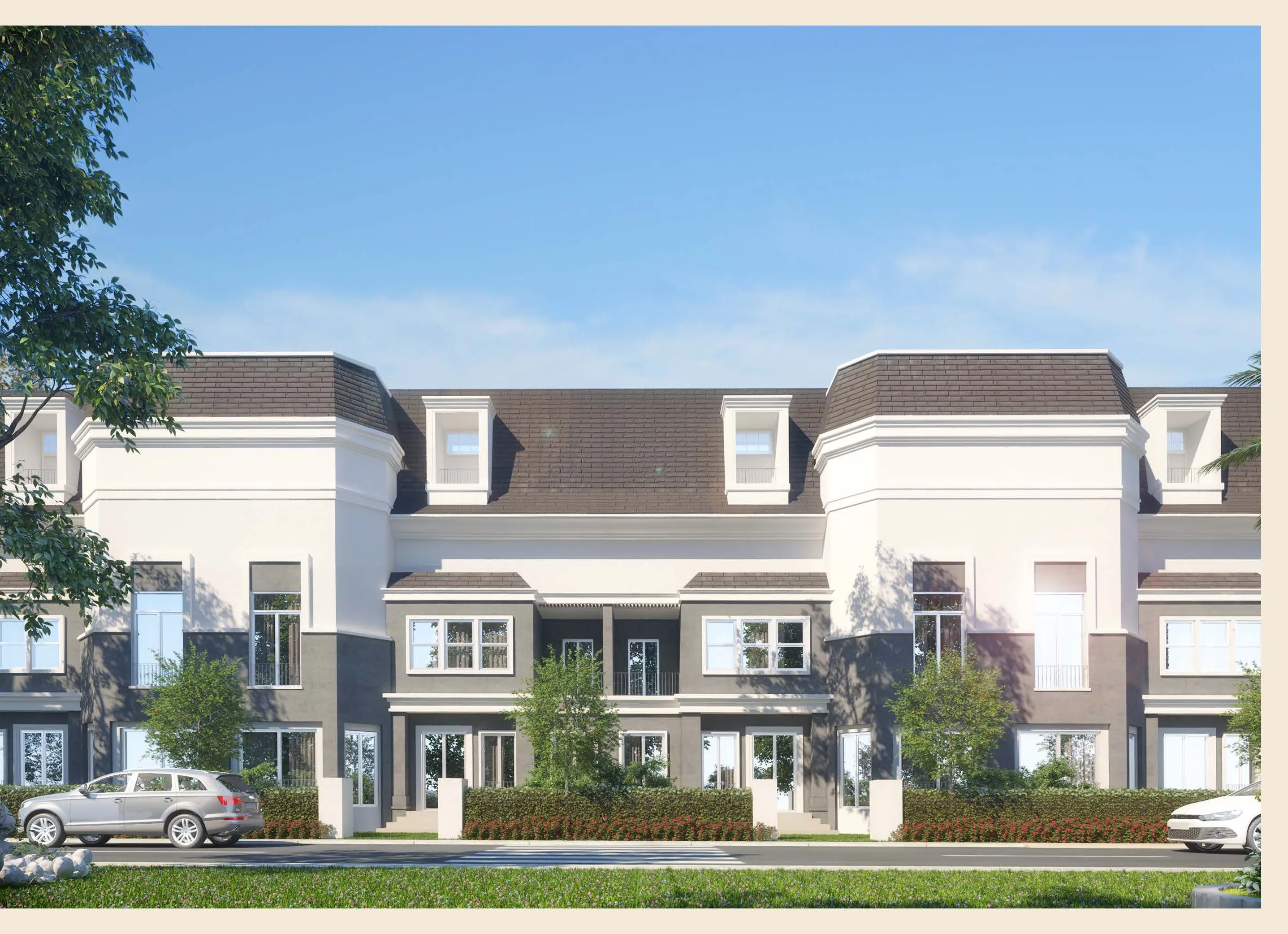 Villa for sale in Sarai in New Cairo of 212 m² with 4 bedrooms