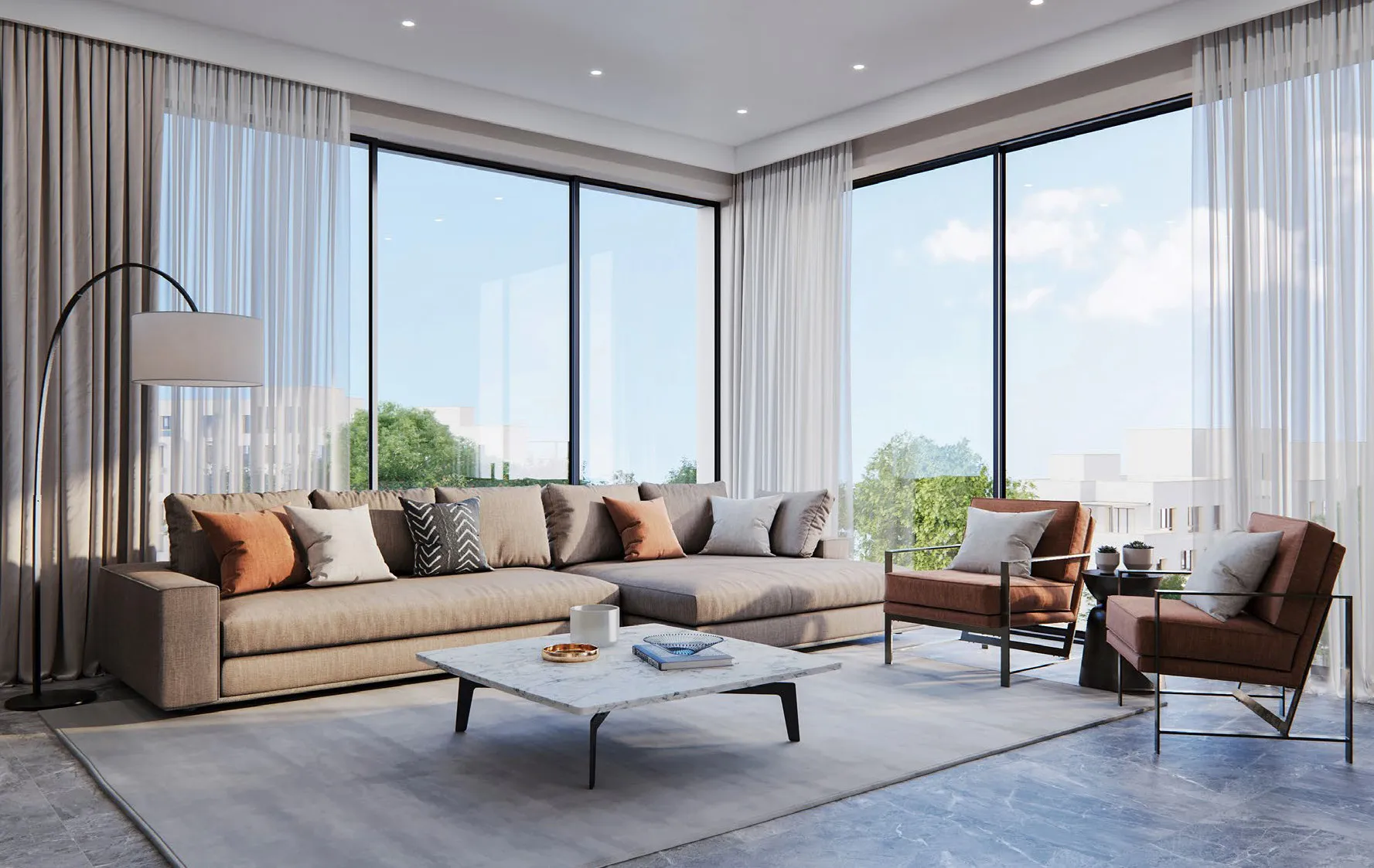  للبيع في أو ويست أوراسكوم في  بمساحة 0 م² تتكون من 0 غرف