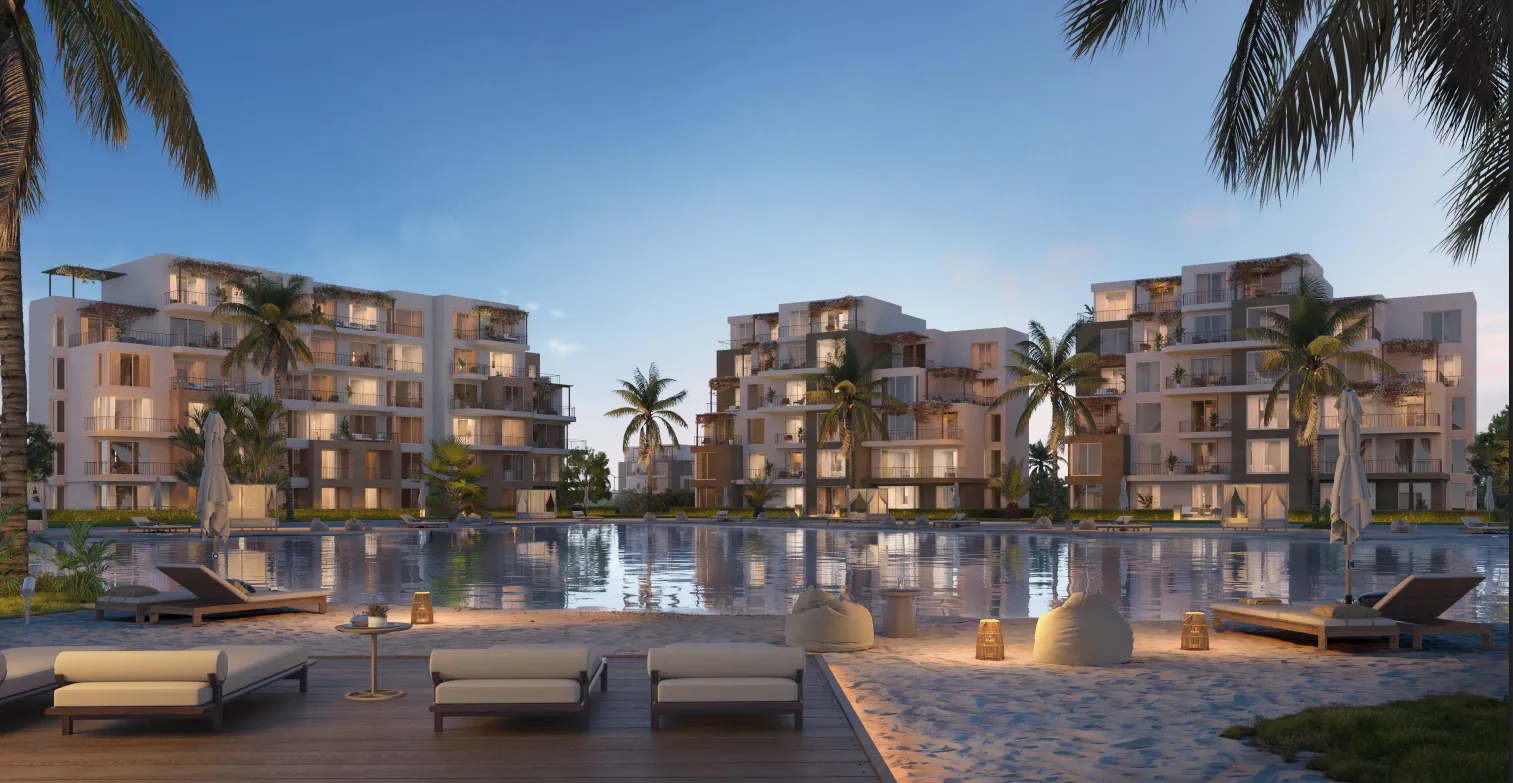 Chalet for sale in Hyde Park North - Seashore in Ras El Hekma of 100 m² with 2 bedrooms
