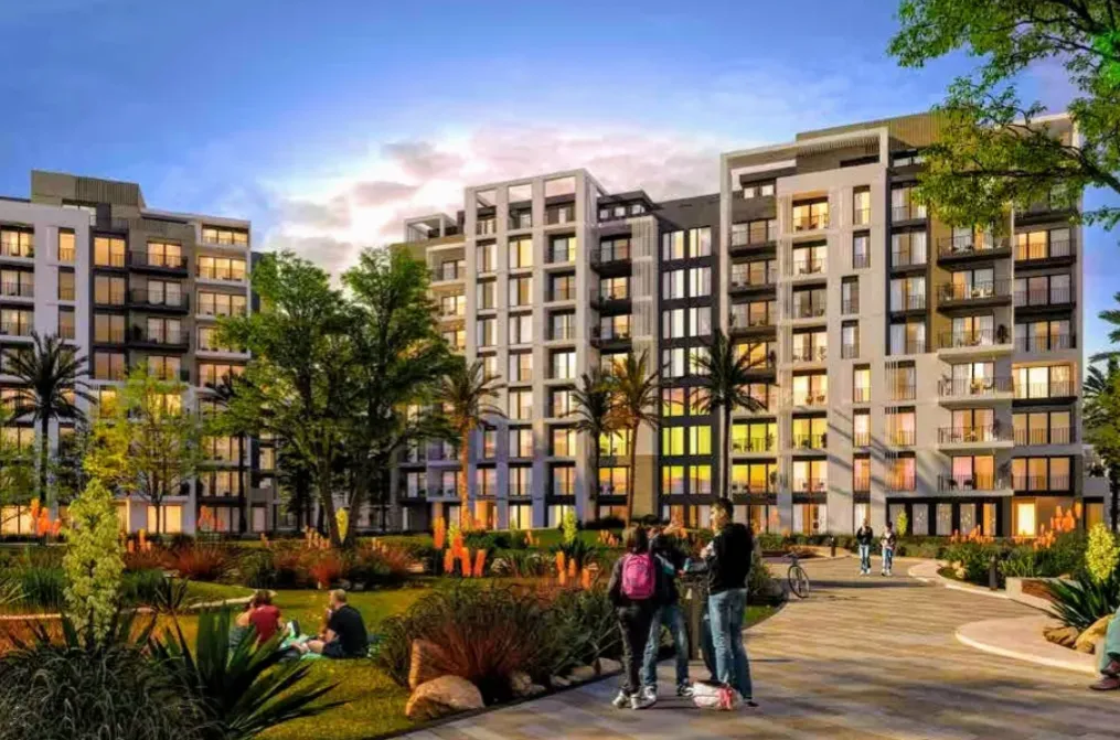 Studio for sale in ZED East in 6th settlement of 76 m² with 1 bedrooms