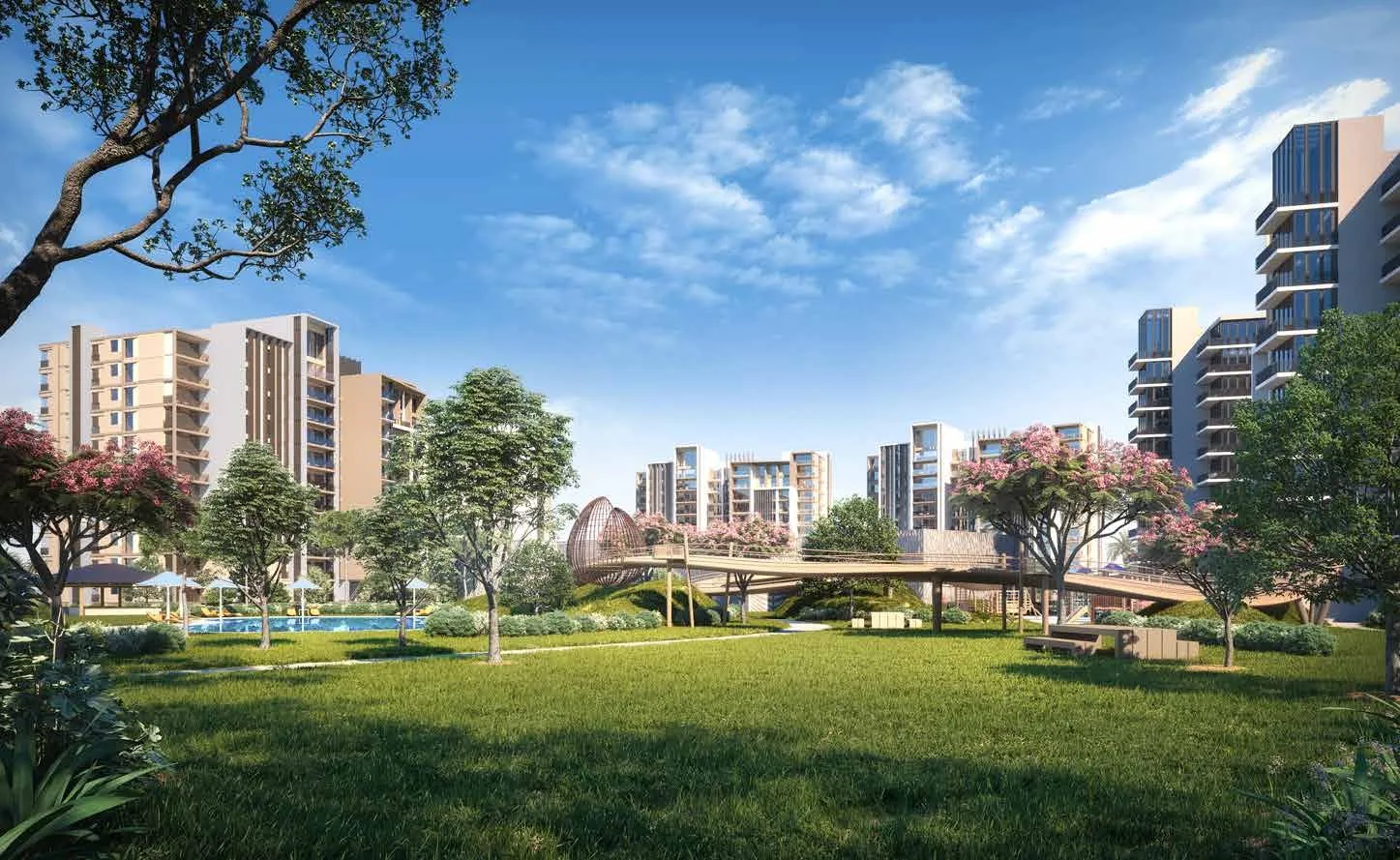 Apartment for sale in ZED in El Sheikh Zayed of 102 m² with 2 bedrooms