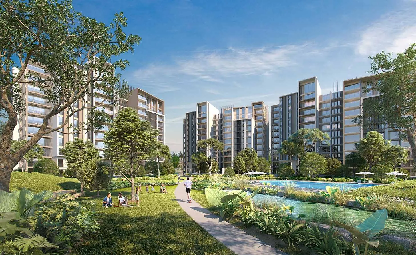 Apartment for sale in ZED in El Sheikh Zayed of 102 m² with 2 bedrooms