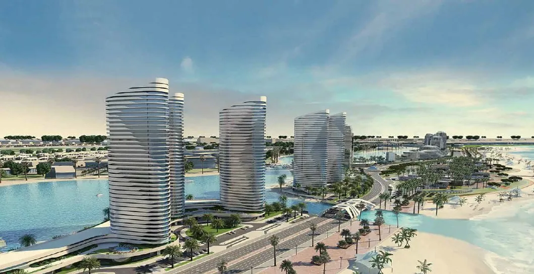 Apartment for sale in North Edge New Alamein in Al Alamein of 154 m² with 1 bedrooms