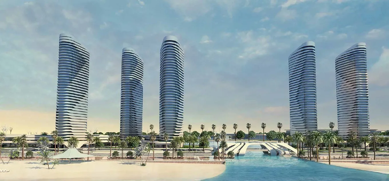 Apartment for sale in North Edge New Alamein in Al Alamein of 154 m² with 1 bedrooms