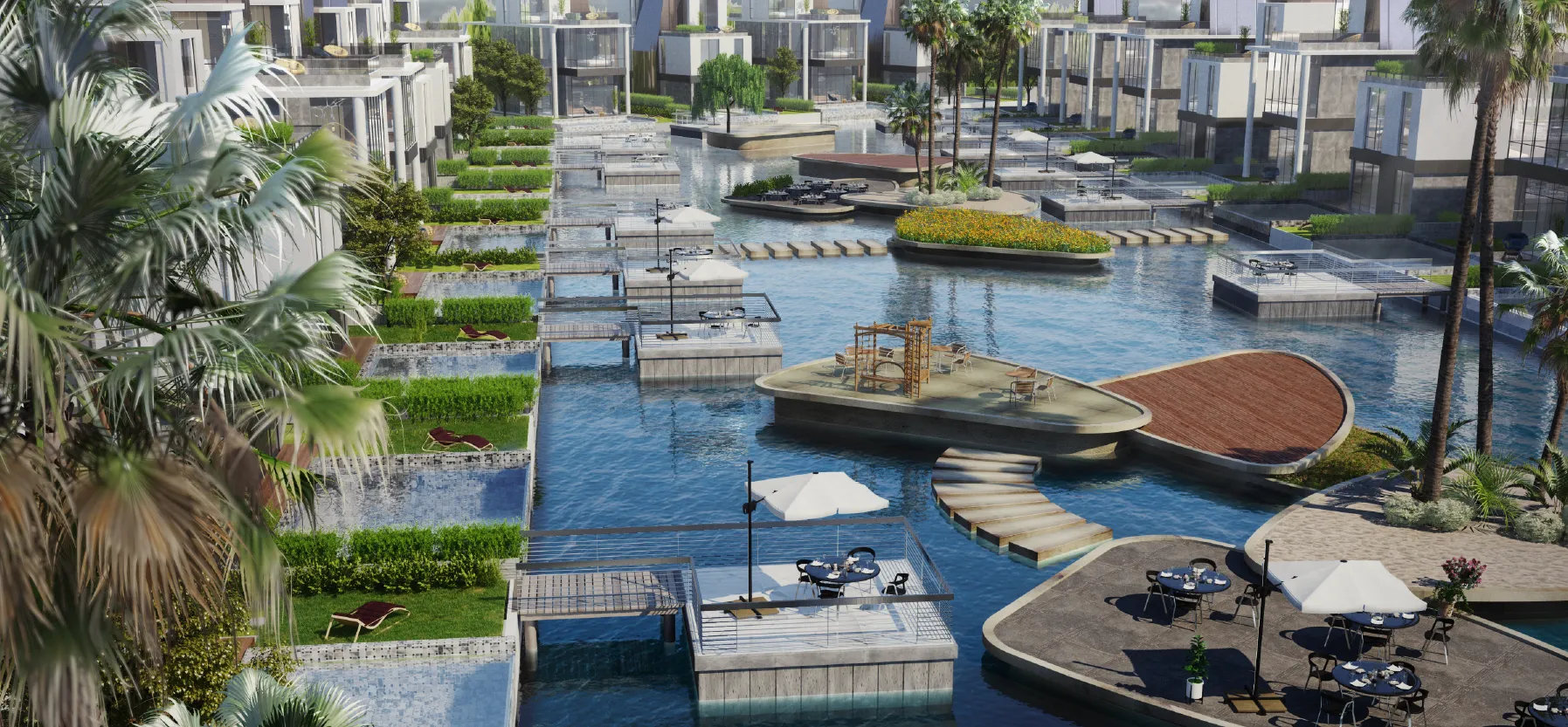 Apartment for sale in Bloomfields in Mostakbal City of 120 m² with 2 bedrooms