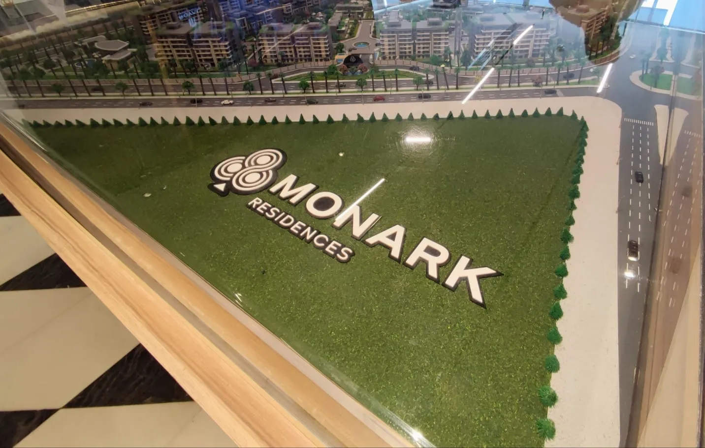 Apartment for sale in Monark Residence in Mostakbal City of 63 m² with 1 bedrooms