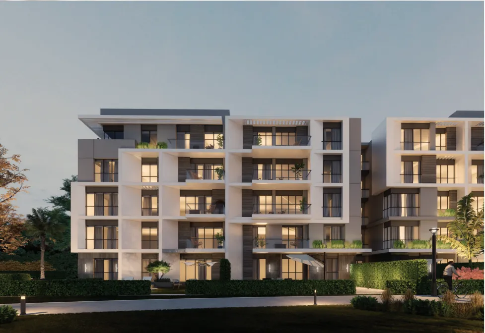 Apartment for sale in Terrace in El Sheikh Zayed of 149 m² with 3 bedrooms