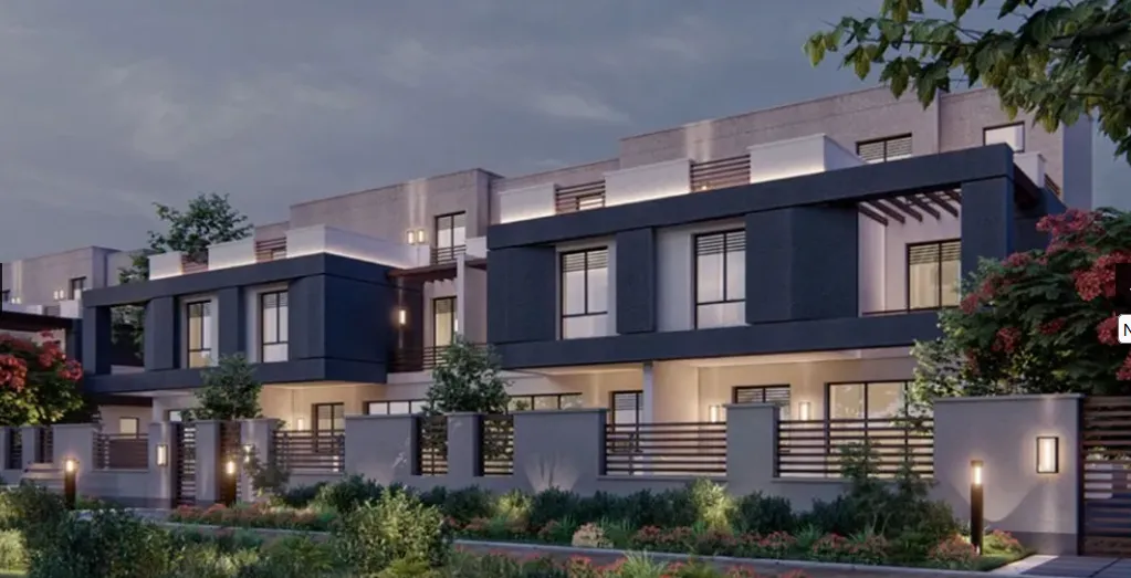 Twinhouse for sale in Bleu Vert in New Capital City of 277 m² with 3 bedrooms