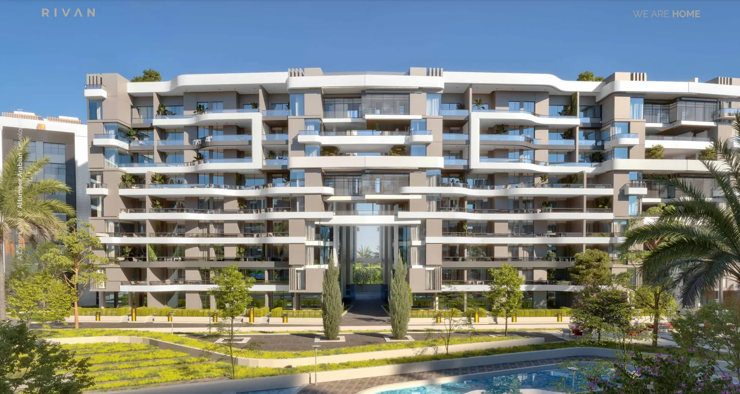 Apartment for sale in RIVAN in New Capital City of 66 m² with 1 bedrooms