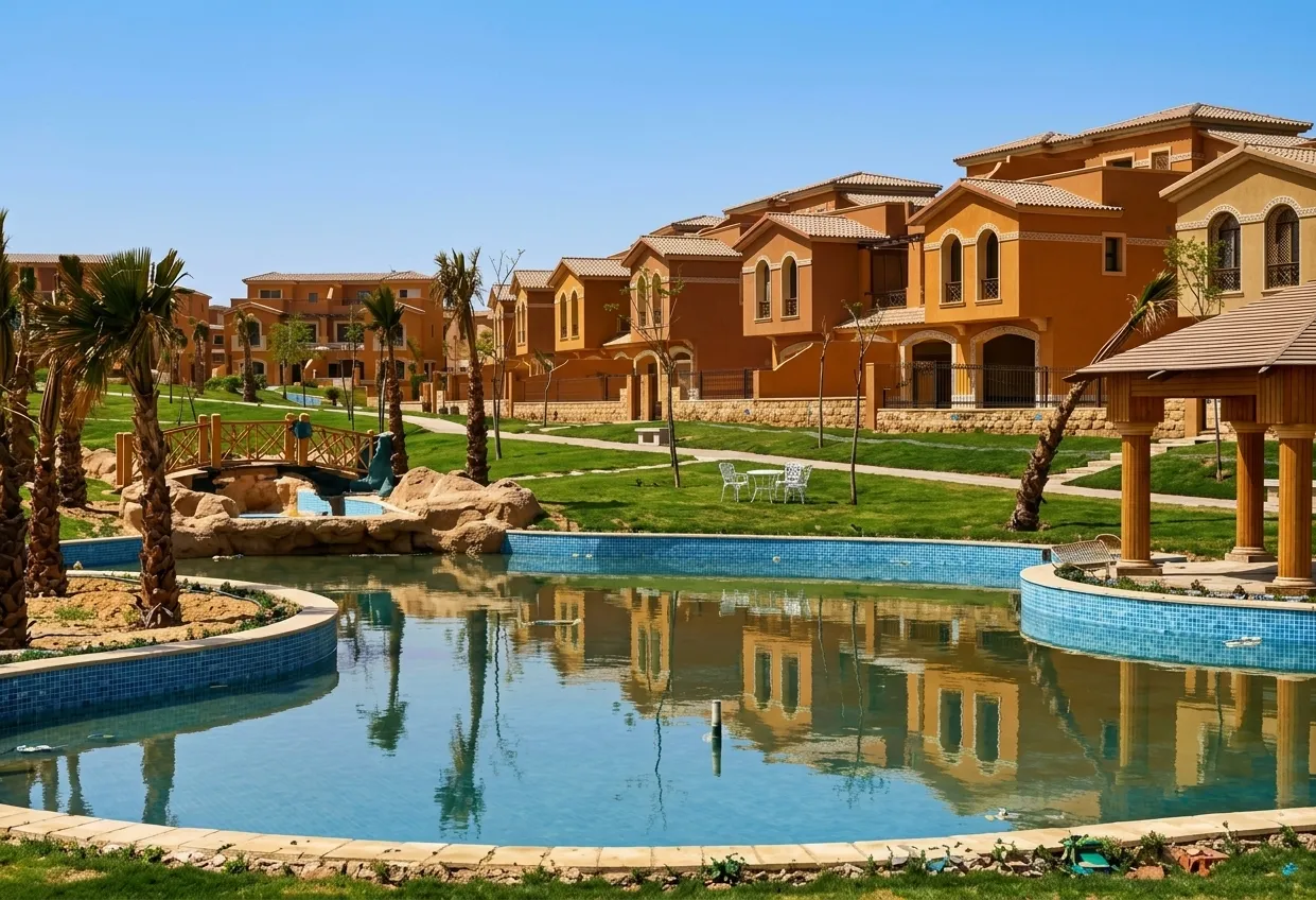 Villa for sale in Bellagio in New Cairo of 475 m² with 6 bedrooms