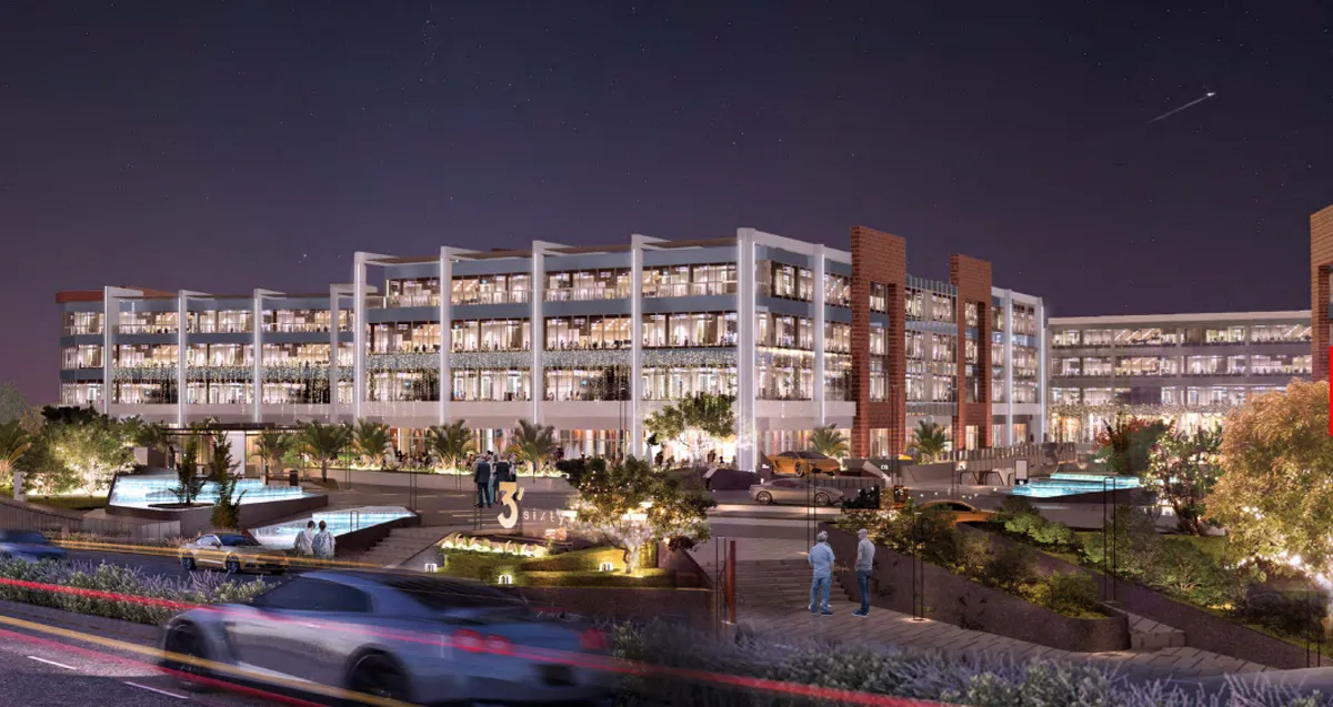 Retail for sale in Three Sixty in New Cairo of 90 m² with 1 bedrooms