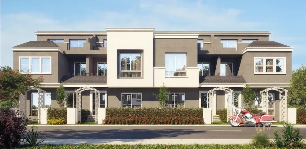 Townhouse for sale in Sarai in New Cairo of 160 m² with 3 bedrooms