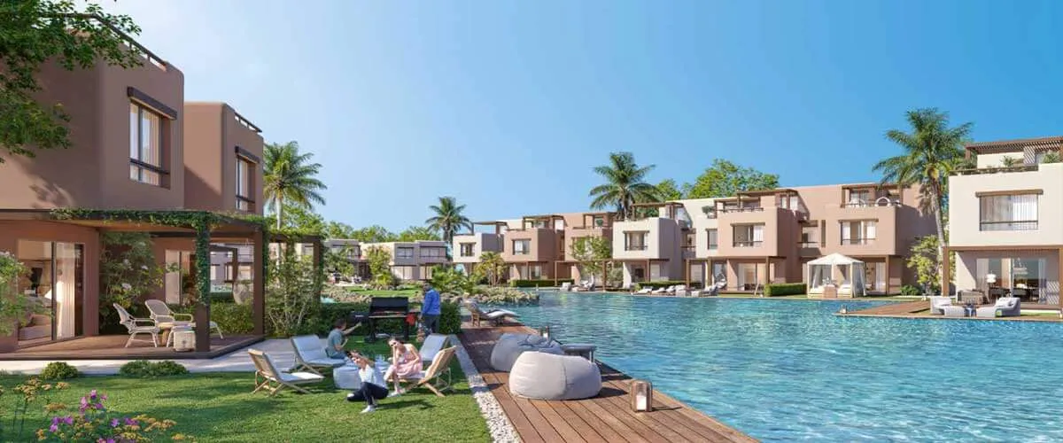 Chalet for sale in Hacienda Waters in Ras El Hekma of 107 m² with 2 bedrooms
