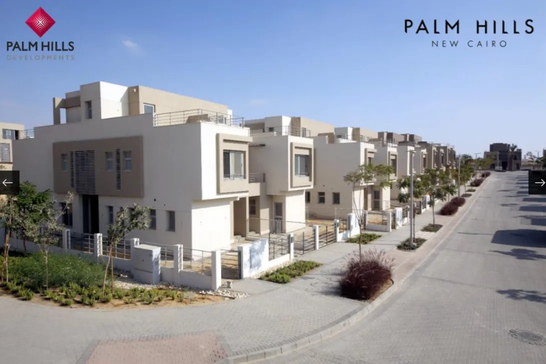 Townhouse for sale in Palm Hills New Cairo in New Cairo of 223 m² with 4 bedrooms