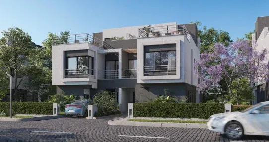 Twinhouse for sale in Palm Hills New Cairo in New Cairo of 298 m² with 3 bedrooms