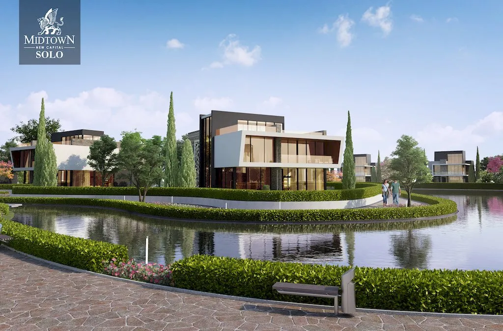 Villa for sale in Midtown Solo in New Capital City of 600 m² with 5 bedrooms